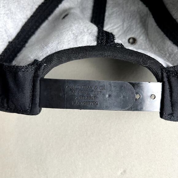 Vintage Penguin Hat Cap Snapback Youth Black Punta Arenas Chile Animals Nature - Picture 6 of 6